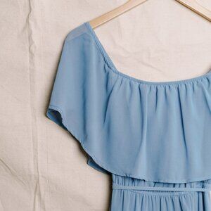 Baltic Born 'Victoria' Off the Shoulder Maxi Dress